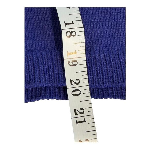 Roxy Women's Blue Crewneck Pullover‎ Sweater Size Medium Chloe Kim Collection - Picture 8 of 9